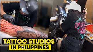 VISITING TATTOO STUDIOS IN PHILIPPINES
