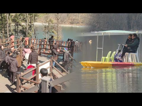 포근한 날씨에 '북적'…이번 주 본격 봄 시작 / 연합뉴스TV (YonhapnewsTV)