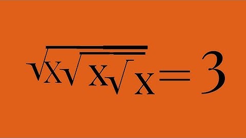 math Olympiad contest problem|you should know this trick