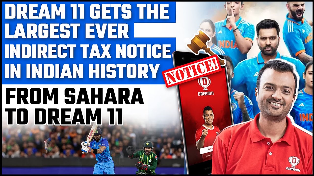 Dream11 gets the ₹40,000 Cr Tax Notice | Dream11 challenges  GST evasion notice in Bombay High Court