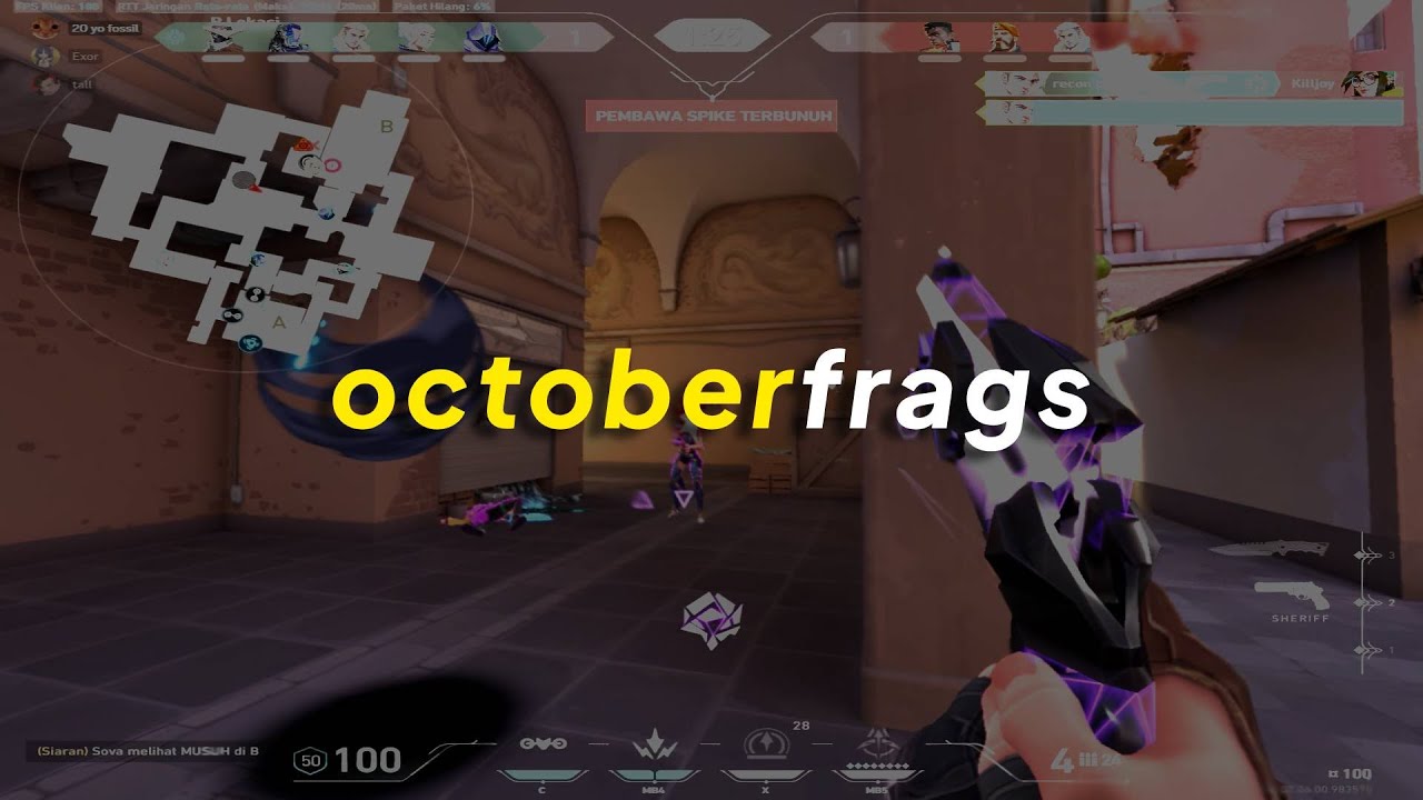 OCTOBER FRAGS (VALORANT Montage) [4K] - YouTube