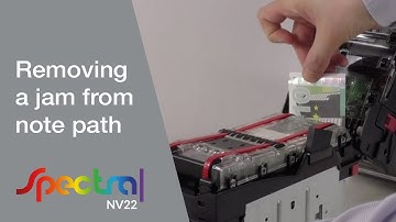 NV22 Spectral - Removing a Jam From The Note Path