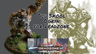 Oldhammer Metal Ogryn Painted For Mantic Deadzone Third Edition