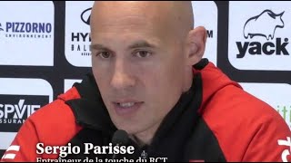 Sergio Parisse est content  du RCT et pense déjà à la Rochelle