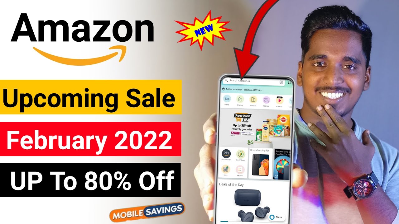 Amazon sale 2022 Amazon next sale 2022 Amazon February