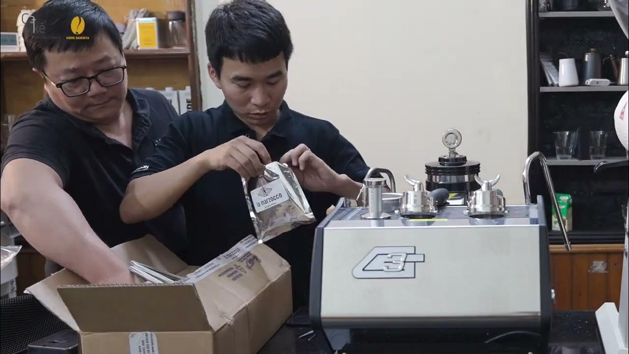 Unbox La Marzocco GS3 YouTube