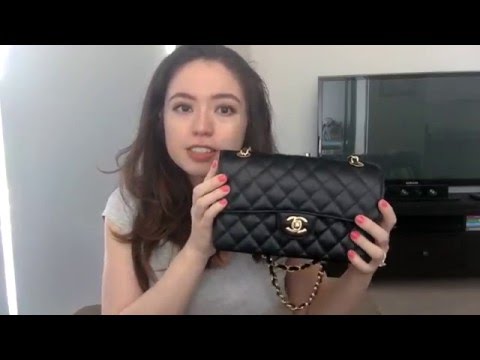 MODEL SHOW : CHANEL SMALL DOUBLE FLAP BAG A01113 Y01864 C3906