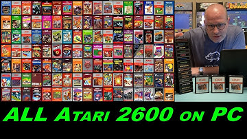 Play ALL ATARI 2600 games on your PC with Stella and ROM files