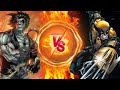 Uncontrollable Anger and Violence: Wolverine vs Lobo. So Much Blood #wolverine #lobo #marvelvsdc
