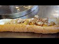 الذ ساندويتش شاورما (نص متر)من كرم الشام #ساندويتش
