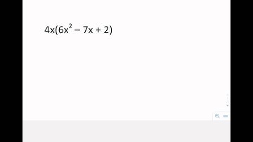 Multiplying a monomial with a trinomial