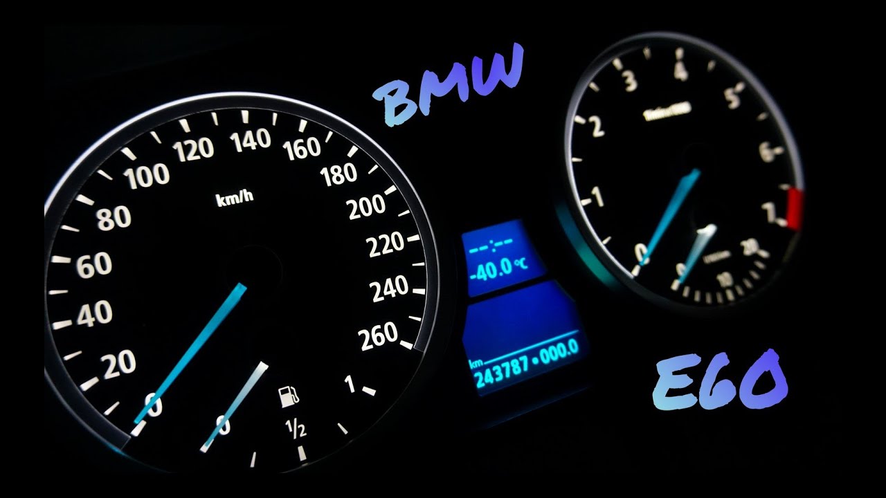 Tachobeleuchtung BMW E46 - BKM Electric