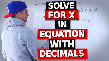 QMS 110 Lab 4 - Solve for X in Equation with Decimals - Ryerson University