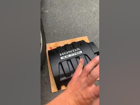 06-08 Honda Pilot Engine Cover Retainer Clips Replacement - YouTube