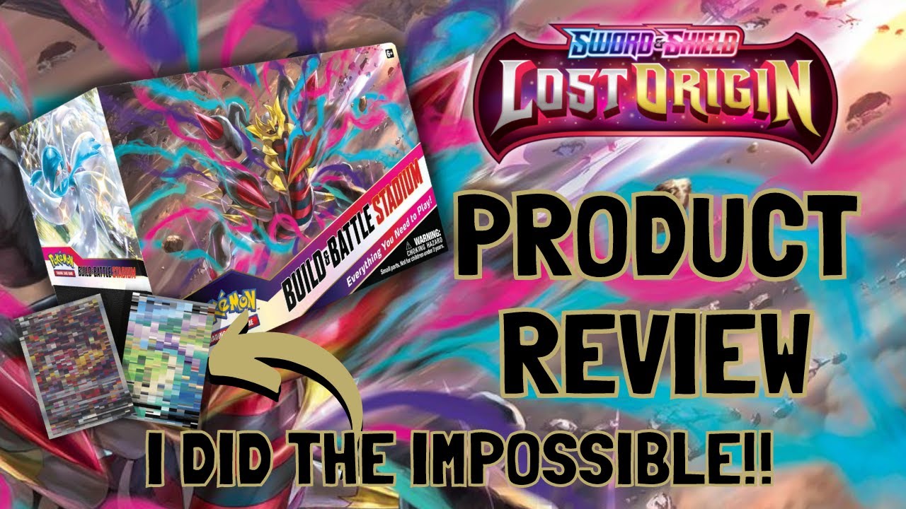 Pokemon TCG: Sword & Shield: Lost Origin Build & Battle Stadium