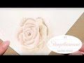 Stampin&#39; Up! Flower Watercoloring Rosenzauber