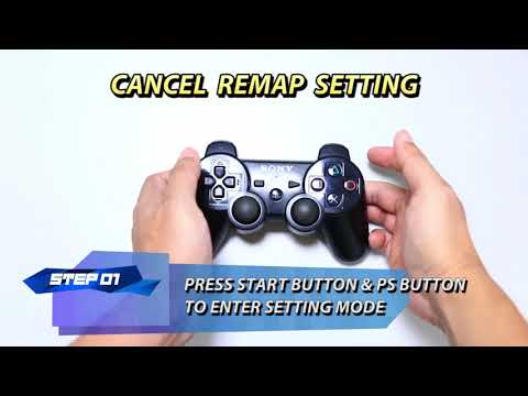 【Brook Converter】How to Cancel Remap Setting on Brook Converter with PS3 Controller