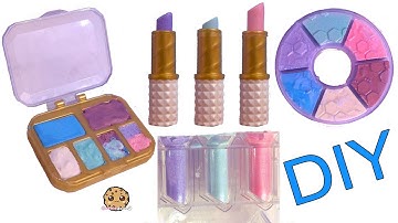 Nostalgia Video : Make Your Own Lipstick Balm & Eyeshadow Makeup DIY Craft Do It Yourself