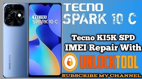 Tecno Spark 10C Imei Repair Done ✔️ Tecno KI5K Spd IMEI Repair#imei