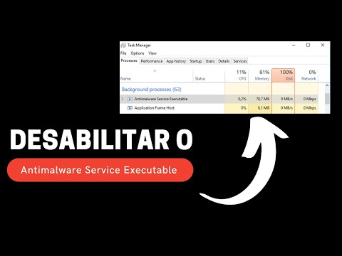 Vídeo: O serviço antimalware é executável?