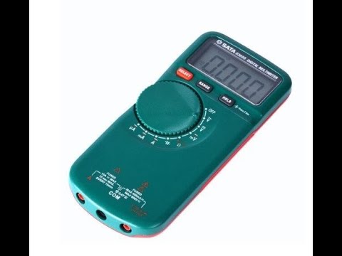 SATA 03055 CHEAP O Multimeter Review Teardown