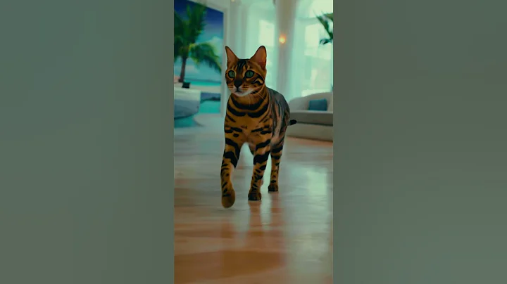 Video 9604281: tabby maine coon, cute maine coon