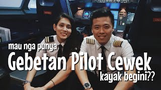 Uji Coba Pilot Cewe Yang Ga Biasa Terbangkan Pesawat Besar