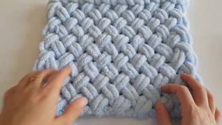 Easy Baby Blanket Making with Alize Puffy