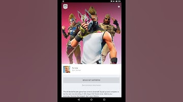 How to Fix This? Fortnite Beta - Device not Supported