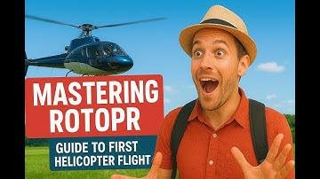 Mastering the Rotor! Your First Helicopter Flight Guide! #helicopter #facts #master