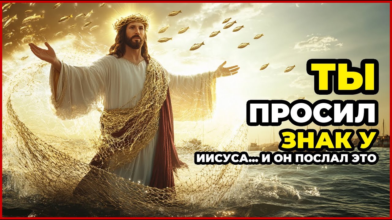 ТЫ ПРОСИЛ ЗНАК У ИИСУСА... И ОН ПОСЛАЛ ЭТО