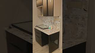 #theatre room #attach bathroom # complete video tiles work #blackberry bathroom