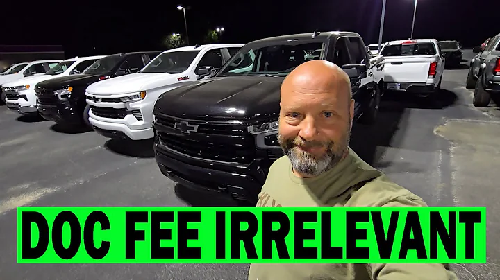 Doc Fee Is Irrelevant When Buying A New Car Truck Or Suv (Don't Worry About It, Beat it)