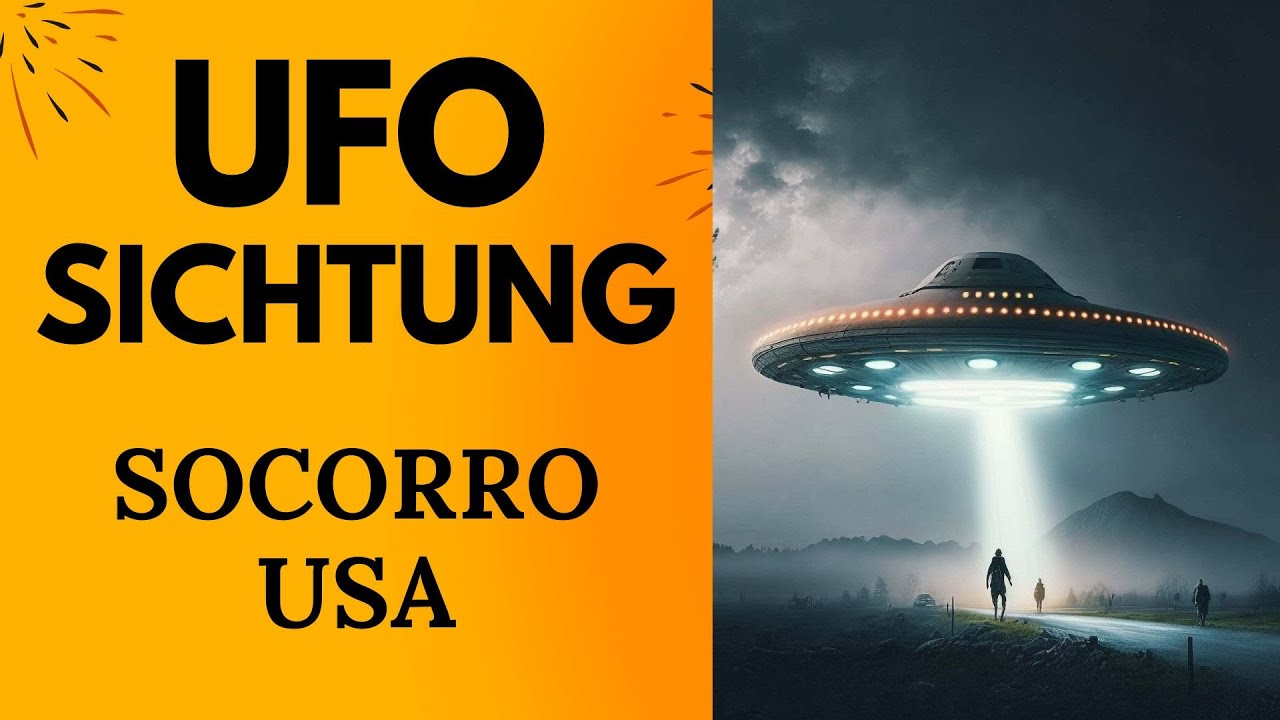 UFO Sichtung in Socorro, New Mexico, USA - Live vor Ort!