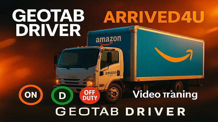 Arrived4U Geotab Driver App: Complete A–Z Training
