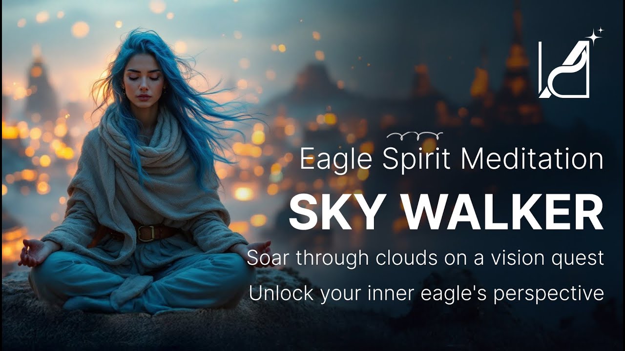 🦅 Eagle Spirit Meditation: Sky Walker Vision 🌤️ | Cloud Path