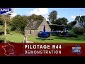 R44 : Démonstration et cours de pilotage d'un hélicoptère Robinson R44