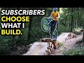 Building MTB Dirt Jumps and Berms on our Backyard Flow Trail! // Choose Your Own Trail Chapter 2