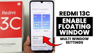Famous How to Enable Floating Window In Redmi 13C | Turn On Floating Window Profile