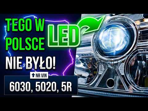 LED revolution for John Deere: 6030, 5020, 5R (VIN above) – First replacement in Poland!