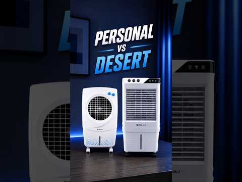 Personal cooler vs Desert cooler  - Which is Best 🔥 #shortsfeed