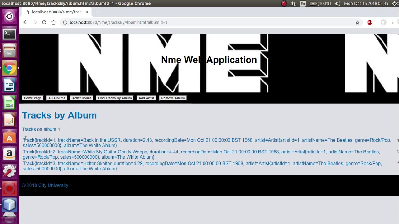 Nme - Web Application Project - YouTube