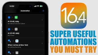 Famous iOS 16.4 - 10 POWERFUL New Automations You Must Try ! Profile