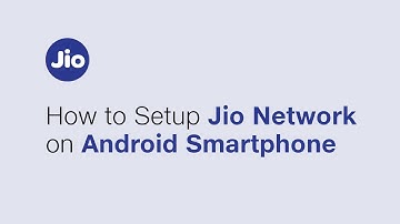 How to Setup Jio Network on Android Smartphone (English) | Reliance Jio