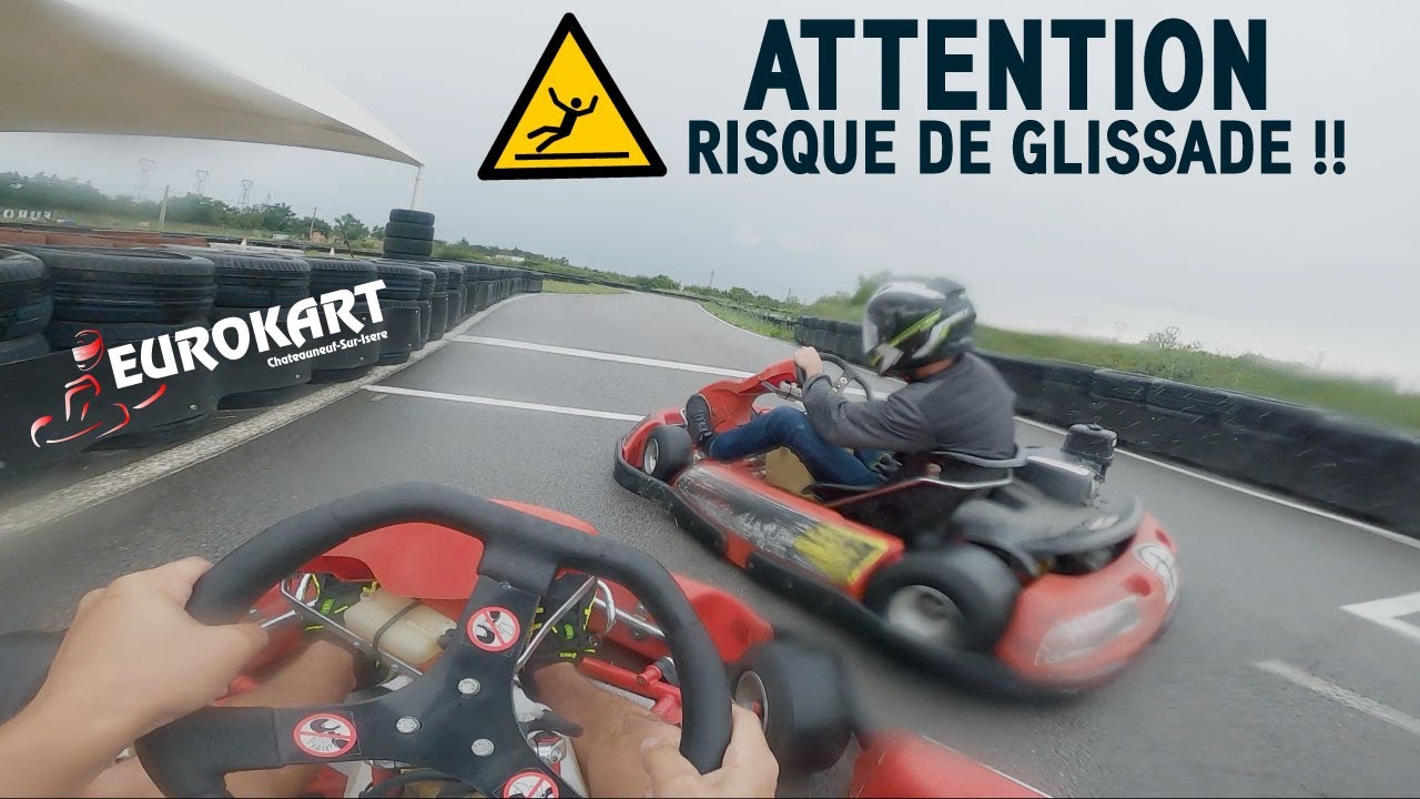 Session KARTING sous la pluie🌧💦 | EUROKART VALENCE 2020