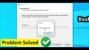 ✅ Fixed || Failed to Extract Cab file Error || Bios update solution || HP Driver
