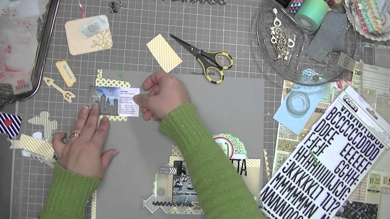 Scrapbooking Process: Gotta Get Back scrapbooking tiendas
