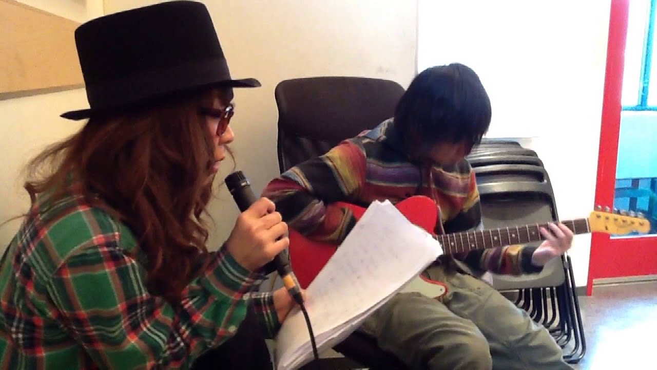 少年カミカゼ　5ｔｈ ALBUM REC風景2014年4月