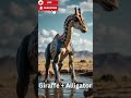 Stunning Animal Fusion part 22 #hybrids #animals #hybridanimals #hybridcreatures #shorts #fusion