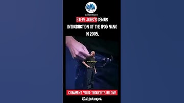 "Steve Jobs’ Iconic iPod Nano Launch: A Moment That Changed Music Forever (2005)" #stevejobs
